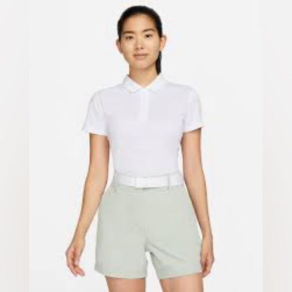 NIKE GOLF DriFit Baby Pink Polo Shirt - Picture 1 of 12